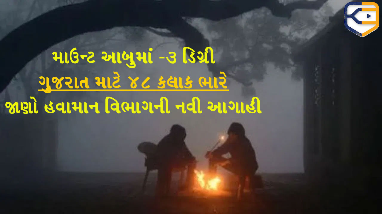 48 કલાક સુધી થશે કોલ્ડવેવ, ઠંડા પવનોને કારણે આખું ગુજરાત થરથરશે... જાણો નવી આગાહી