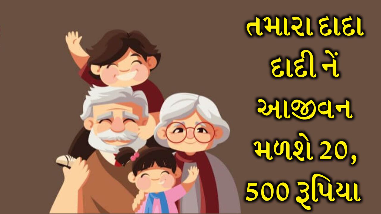 તમારાં દાદા દાદી નેં આજીવન મળશે દર મહિને 20,500 રૂપિયા, જાણો કઈ રીતે રોકાણ કરશો?