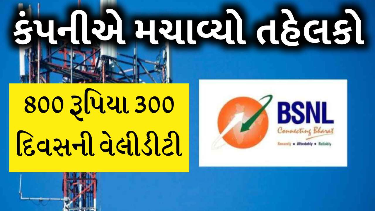 સૌથી સસ્તો રિચાર્જ પ્લાન: 800 રૂપિયામાં મળશે 300 દિવસની વેલીડીટી અને  120GB ડેટા, આ કંપનીએ માહોલ ગરમ કર્યો